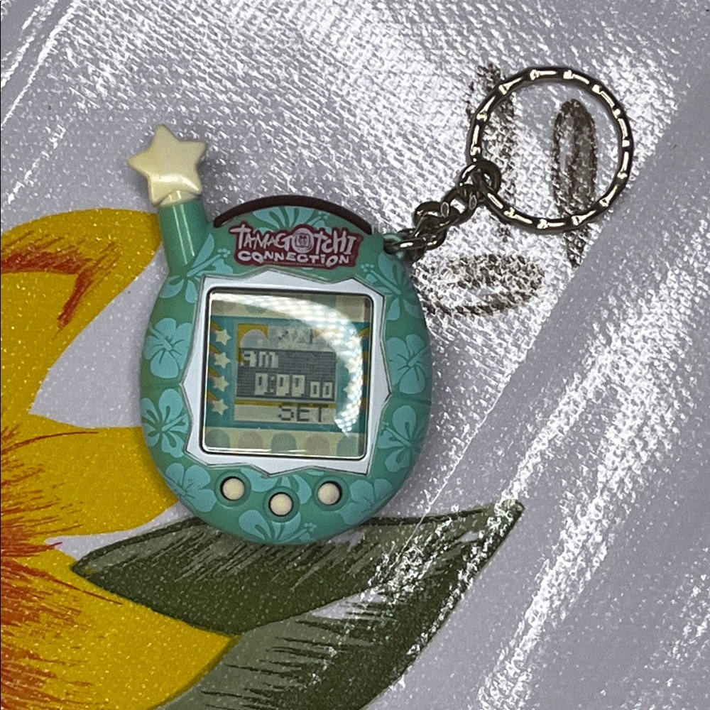 Tamagotchi Connection Keychain